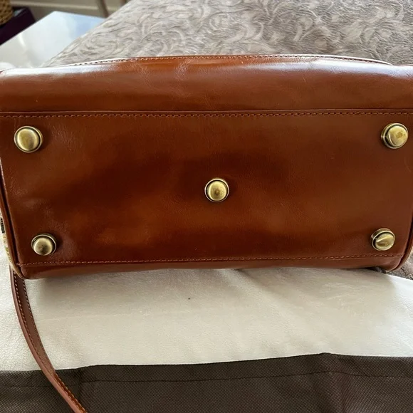 Patricia Nash Tapestry Satchel Handbag - Picture 3 of 5